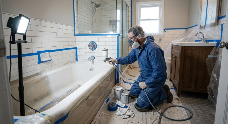 Fiberglass Tub Refinishing in Littleton, CO
