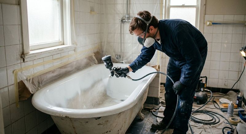 Porcelain Tub Resurfacing in Denver County, CO