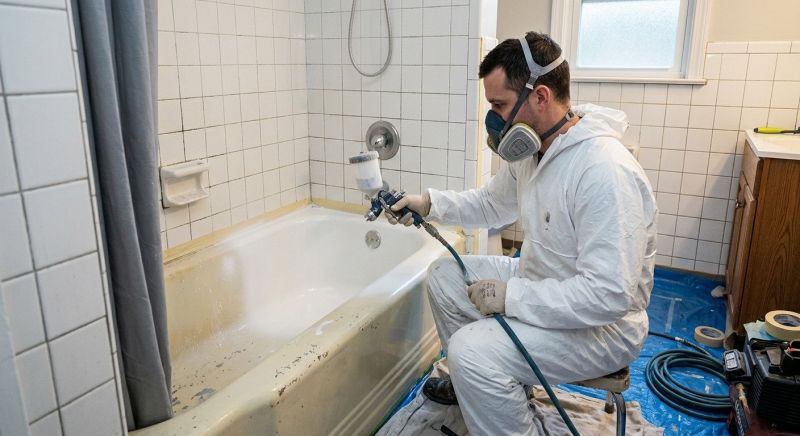 Porcelain Tub Resurfacing in Denver, CO